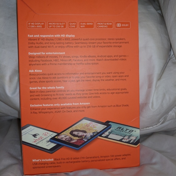 🛑$old🛑NIB Amazon Fire HD8 16 GB Tablet - Picture 4 of 8